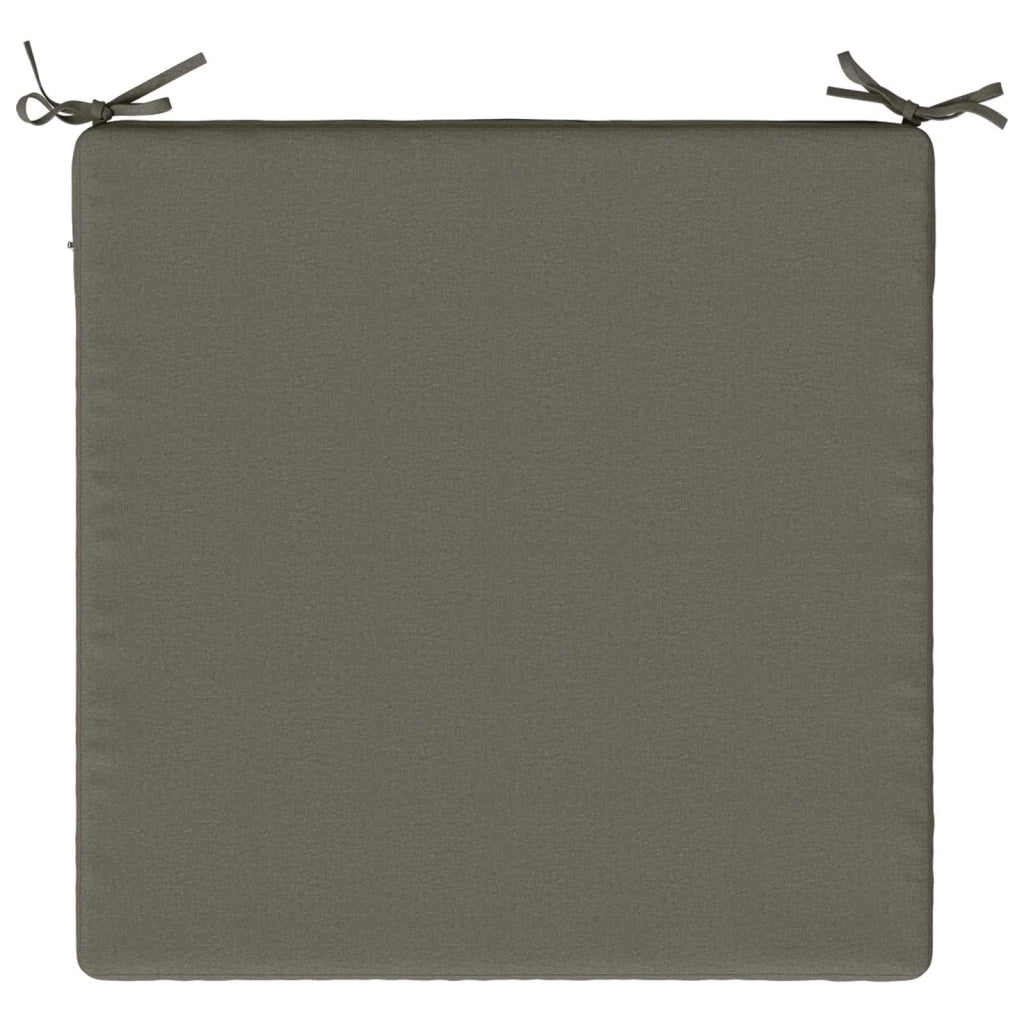 Cuscino per Sedia in Unico Pezzo SOEST 100% Poliestere Grigio 944605