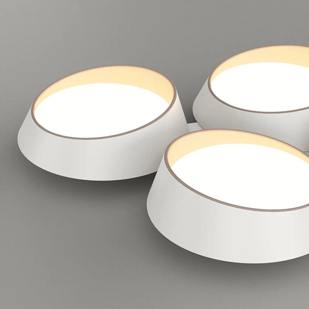 Lampadario a plafoniera moderno con illuminazione a led da 120w luce calda 3000K per soffitto 9600 lumen