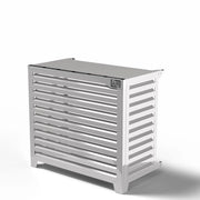 Cover Pompa di Calore 115x67x95 cm installazione a terra vicino la parete Big Blade XL Bianco