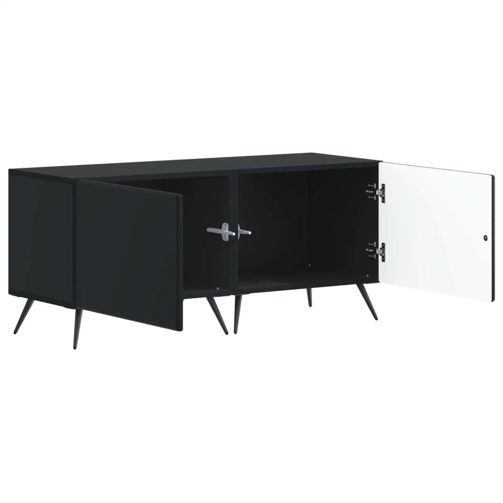 Mobile TV Nero Legno ingegnerizzato 897556