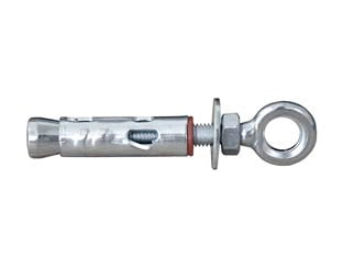 TASSELLO IN ACCIAIO CON OCCHIOLO CHIUSO EFPM/OC- - ø mm.8 - 25 pezzi ELEMATIC
