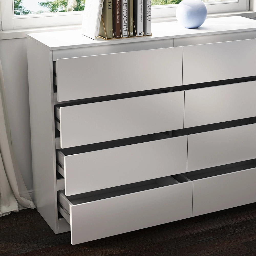 Vicco Cassettiera Bianco 39 x 101.5 cm