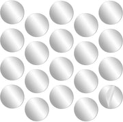 Specchio Decorativo Ronde Piccolo - 20 Pezzi - Acrilico - 5 cm - Specchio Decorativo - Progetti Fai da Te - Spazio Risparmiato - Specchio Decorativo Decorativo