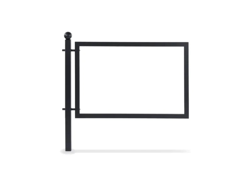 Transenna pubblicitaria Tribeca Giochipark acciaio zincato grigio 117x7x109h - Sì