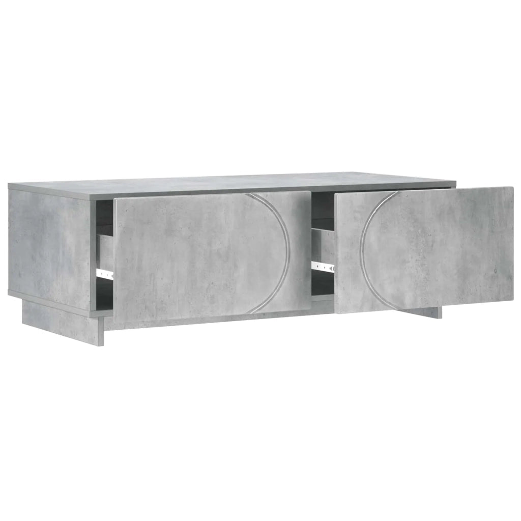 Tavolino da salotto Grigio Cemento 102 x 50,5 x 35 cm 8011453