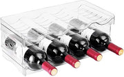 Organizzatore di Bottiglie Raffreddatore, Scaffale per Bottiglie, Ripiano per Bottiglie, Contenitore Translucido per Bottiglie Raffreddatore per Tazze Sportivi Flesse per Acqua (8)