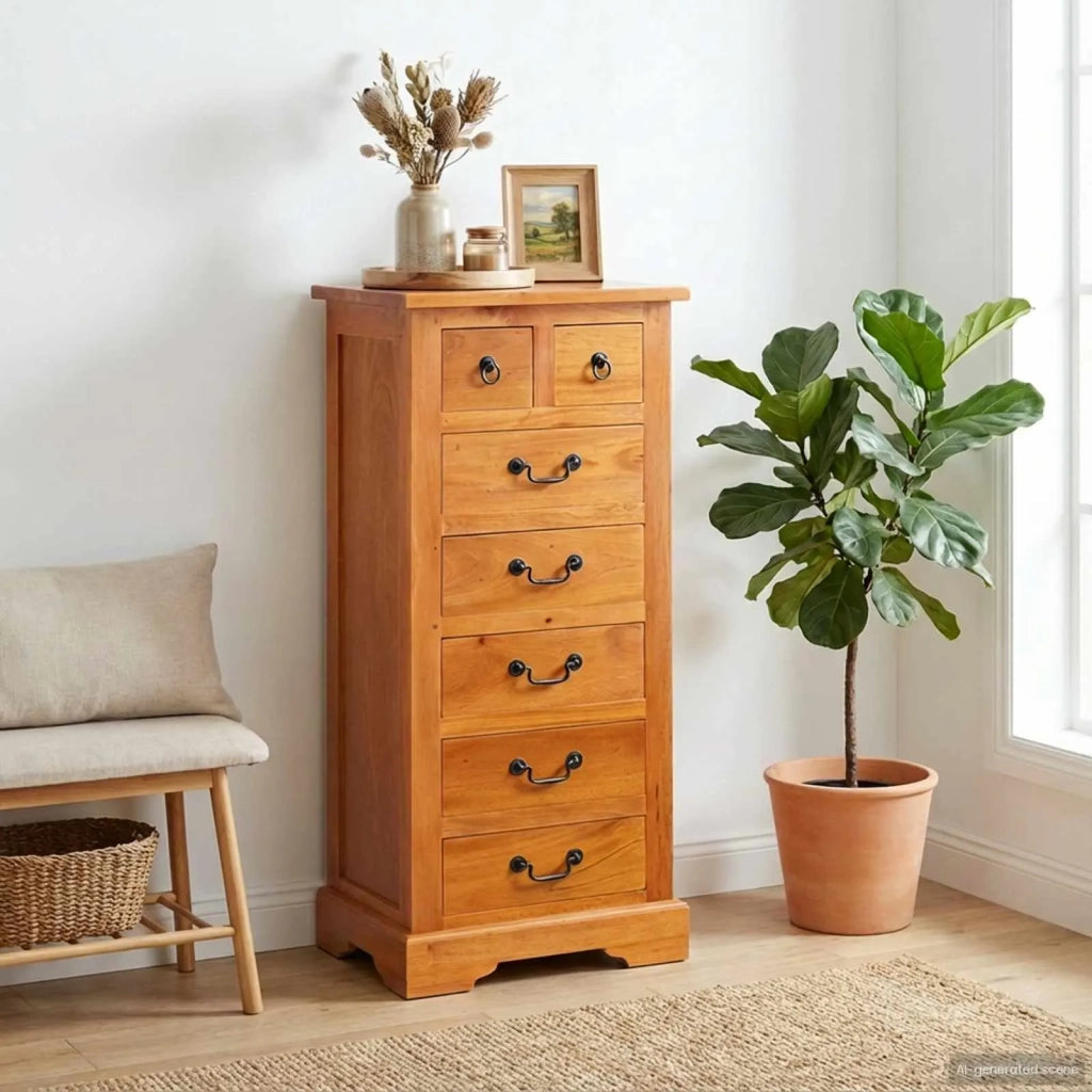 Cassettiera con cassetto Naturale 45 x 35 x 100,5 cm 42009933