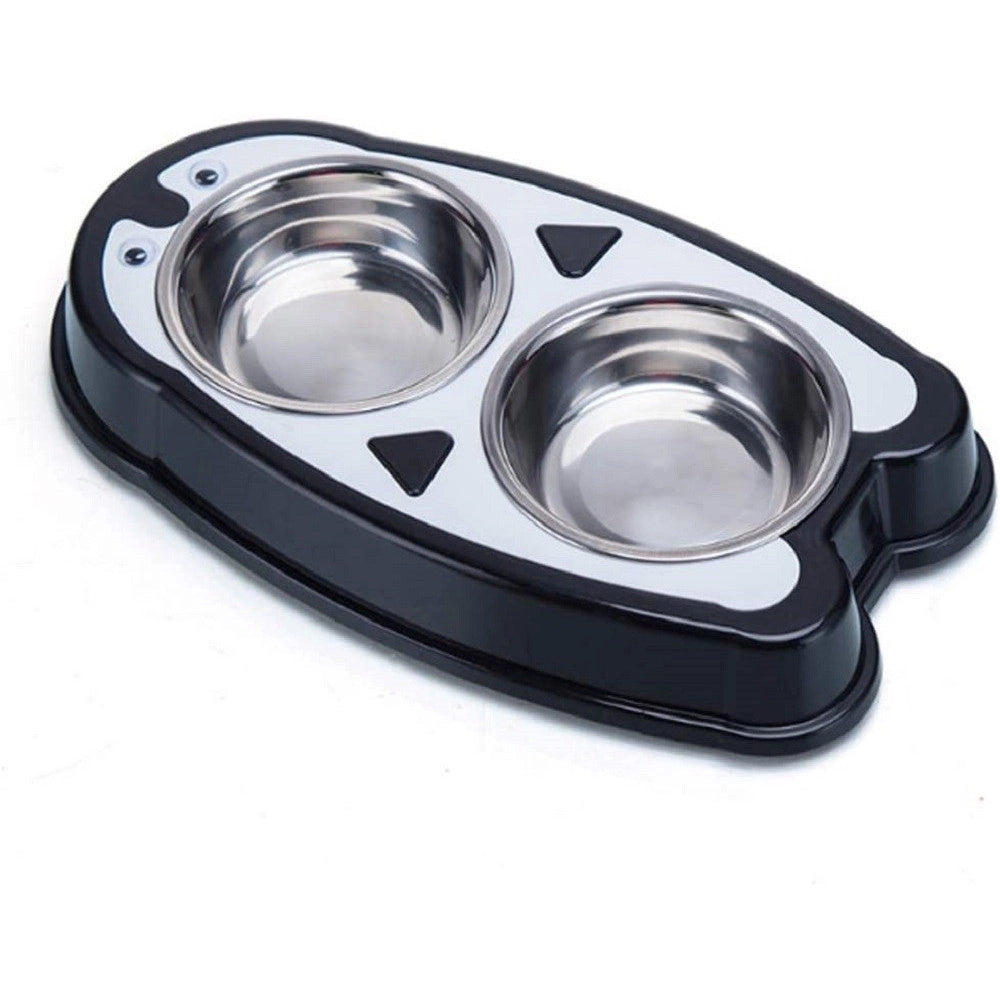 Trade Shop - Ciotola Cane Mangiare Lento Nutrire Sano Animale Cucciolo Alimenti Piatti Piastra -
