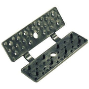 CLIP BOTTONE LEGARETE OMBRA RETTANGOLARE ITALIA - CF=PZ 50- 1 confezioni