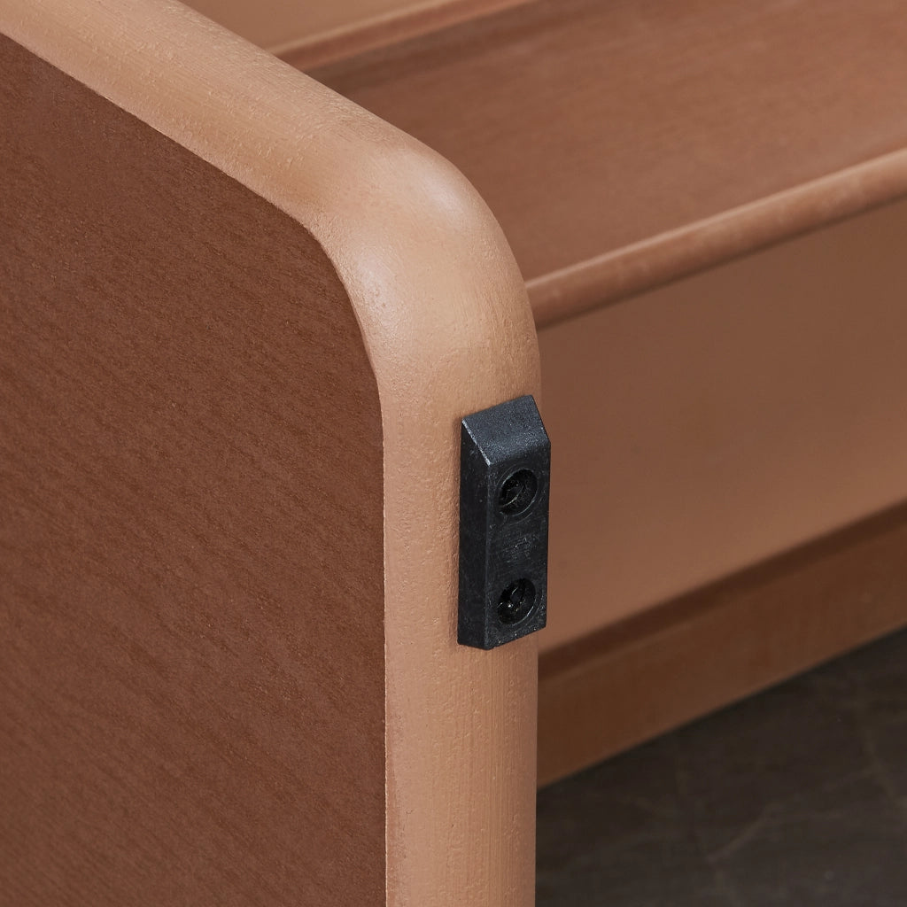 Tavolino Rettangolare da Salotto Gäljami 100 x 55 x 44 cm - Effetto Noce [en.casa]