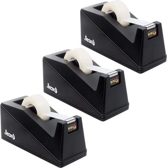 Dispensatore di carta da ufficio con base antiscivolo - 25 cm di spessore - dispensatore di carta da ufficio per scrivania progettato per l'ufficio domestico - dispensatore di carta da ufficio e contenitore di imballaggio - 3 pezzi