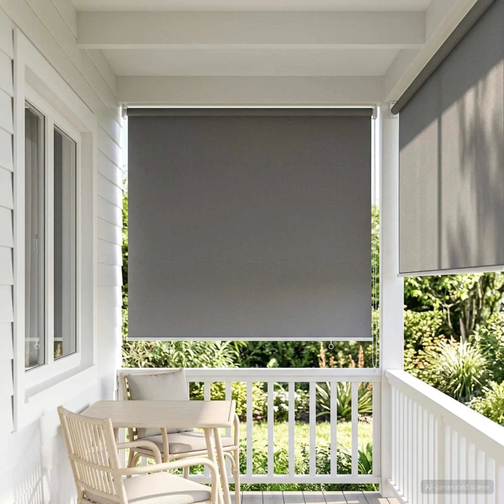 Voletta a rullo con protezione UV Grigio Chiaro 80 x 230 cm