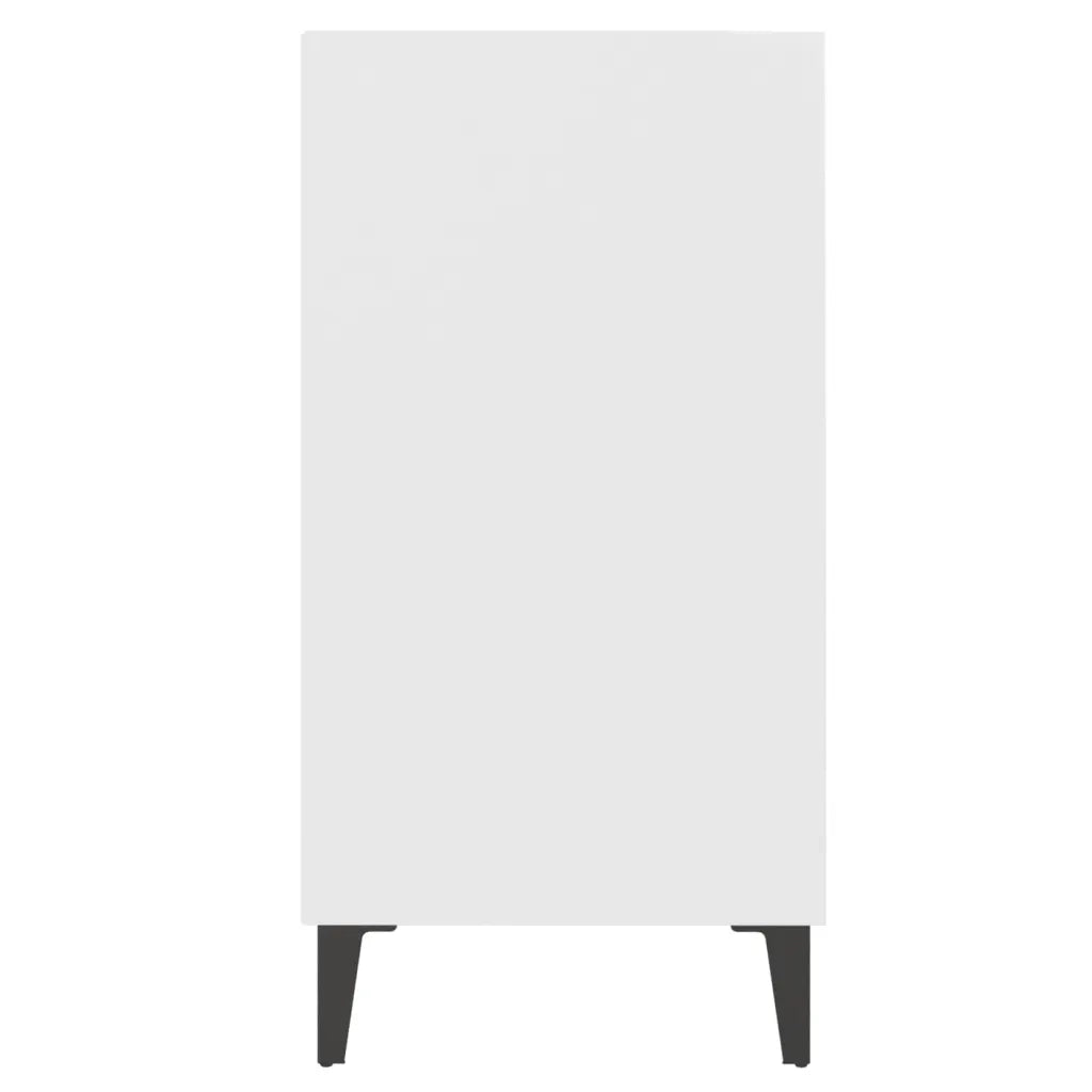 Credenza Bianca 57x35x70 cm in Legno Multistrato 806058