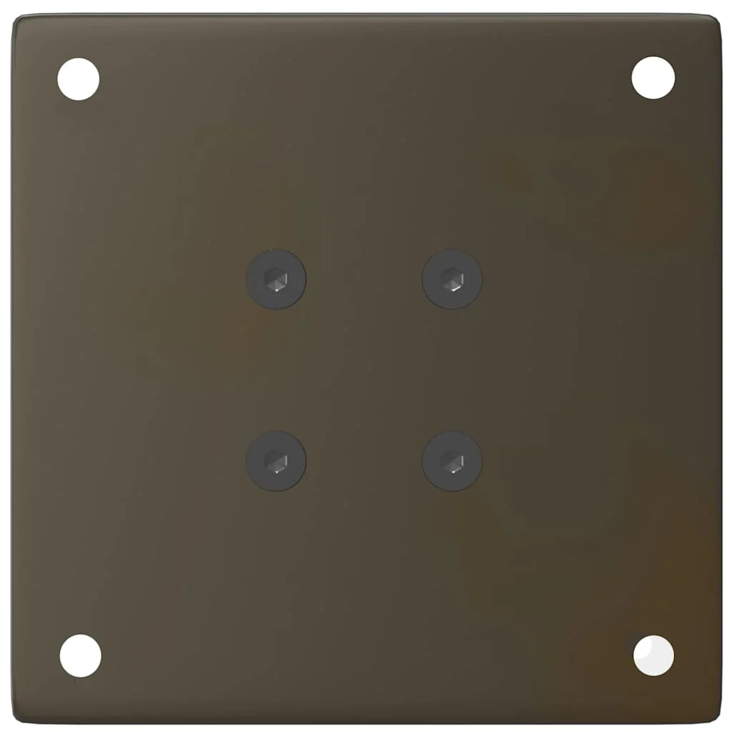 Set di 4 gambe regolabili per tavolino da caffè 42-44 cm in acciaio verniciato a polvere naturale 02_0056752