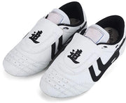 Scarpe di Taekwondo Leggere - Scarpe da Combattimento - Suola Antiscivolo - Materiale Respirante - Adatte per Bambini/Adolescenti - Materiale PU - Scarpe da Arti Marziali