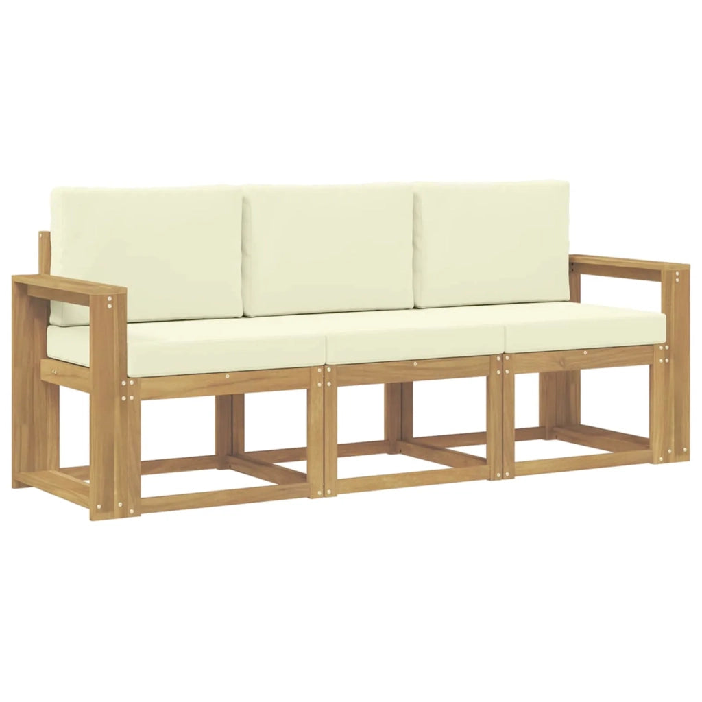 Set di divani da esterno 3 pz 3387179