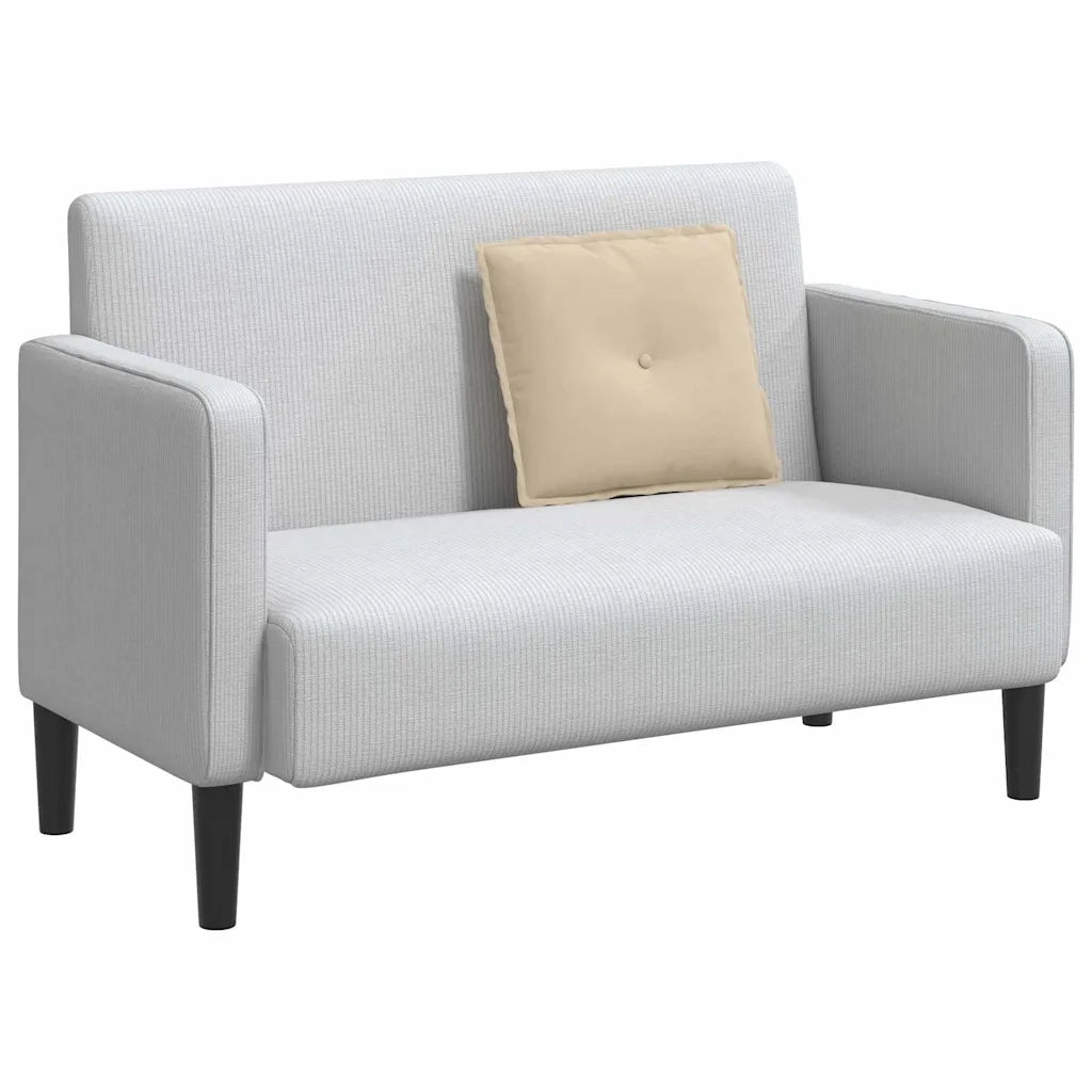 Cuscino per Schiena Crema 50 x 45 cm Tessuto in Microfibra