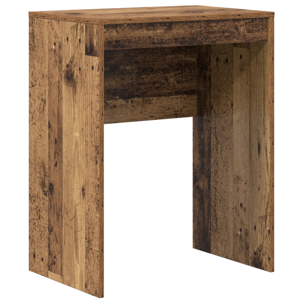 Scrivania con spazio di archiviazione Legno vecchio Legno ingegnerizzato
