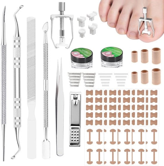 Set di correzione per unghie ingrown - Correttore per unghie - Cura dei piedi - Punzone per unghie - Professionale - Set di cura dei piedi

Modello: 
Specifica: 
Codice prodotto: