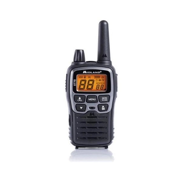 Ricetrasmittenti xt series xt70 black e silver c1180