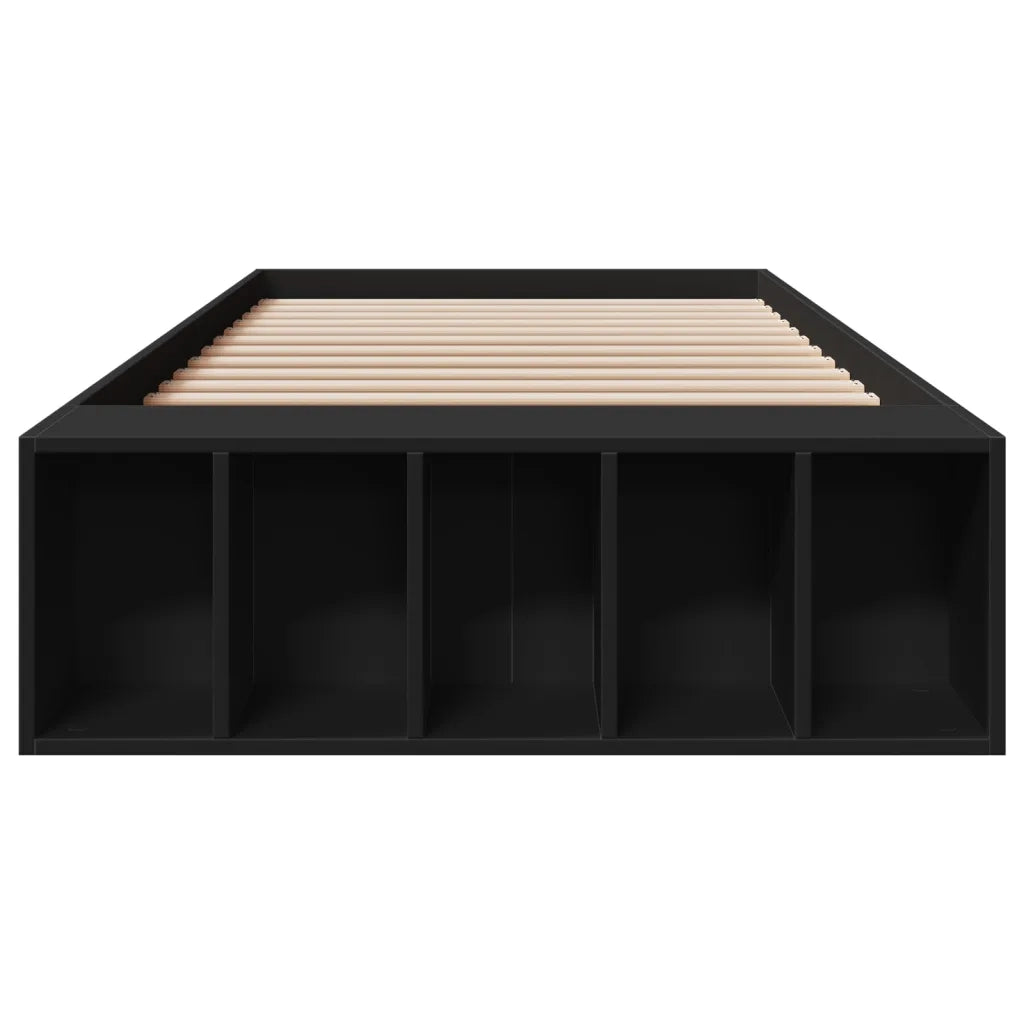 Giroletto Nero 90x190 cm in Legno Multistrato