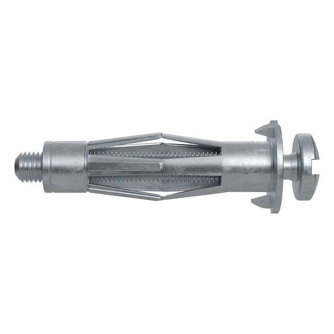 Fischer 519778 HM 6X52 S Tassello Metallico per Lastre e Pannelli con Vite Metrica Zincato 50 Pezzi