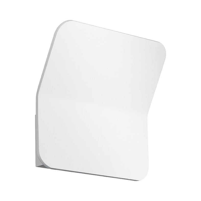 Applique LED FREDDY 9W 3000K IP20 - Lampada da Parete Moderna a Luce Indiretta in Alluminio Verniciato Bianco - Rossini Group