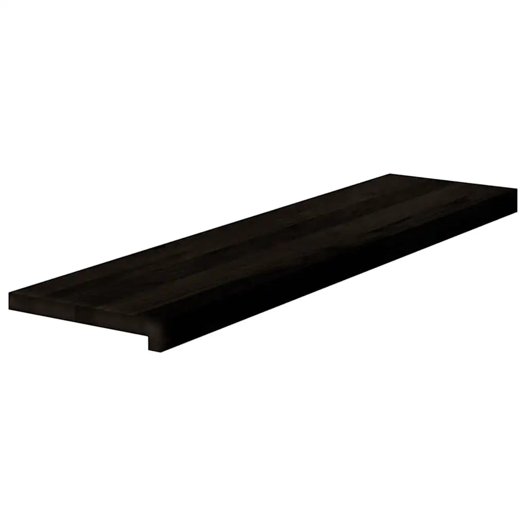 vidaXL Gradini 12 pz Marrone Scuro 100x30x2 cm Legno Massello Rovere