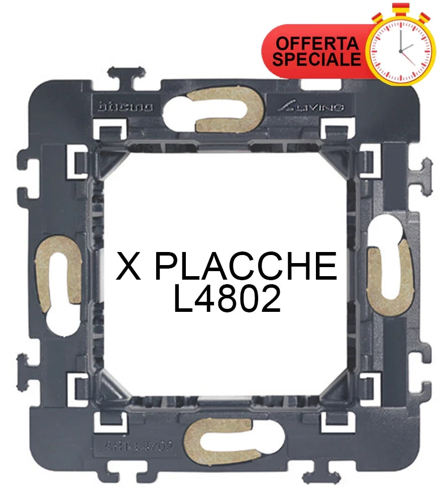 Living Int - Supporto 2 moduli 71x7 g - L4702G