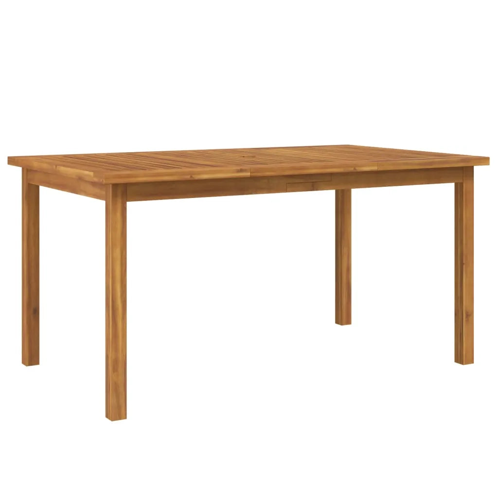 Set da Pranzo per Giardino 5 pz in Legno Massello di Acacia 3206277