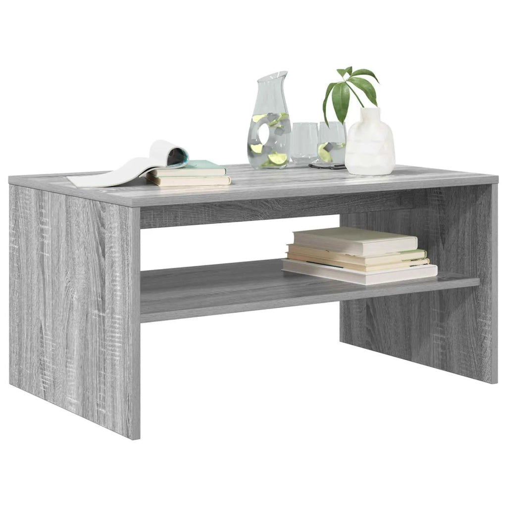 Tavolino da salotto Grigio Sonoma 80 x 50 x 40 cm 8000281