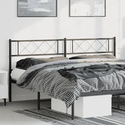 Testiera di Ricambio in Metallo Nero 180 cm 372313