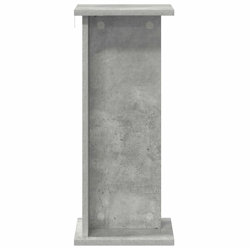 Supporto per piante 2 pcs Grigio Cemento 25 x 25,5 x 60,5 cm