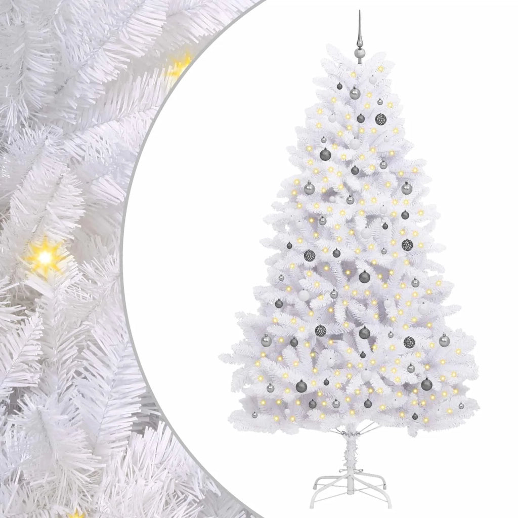 Albero di Natale artificiale Bianco 128 x 128 x 270 cm 3210172