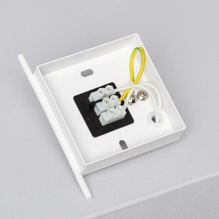 Applique in gesso dal design moderno forma tazza caffe attacco per lampadine G9