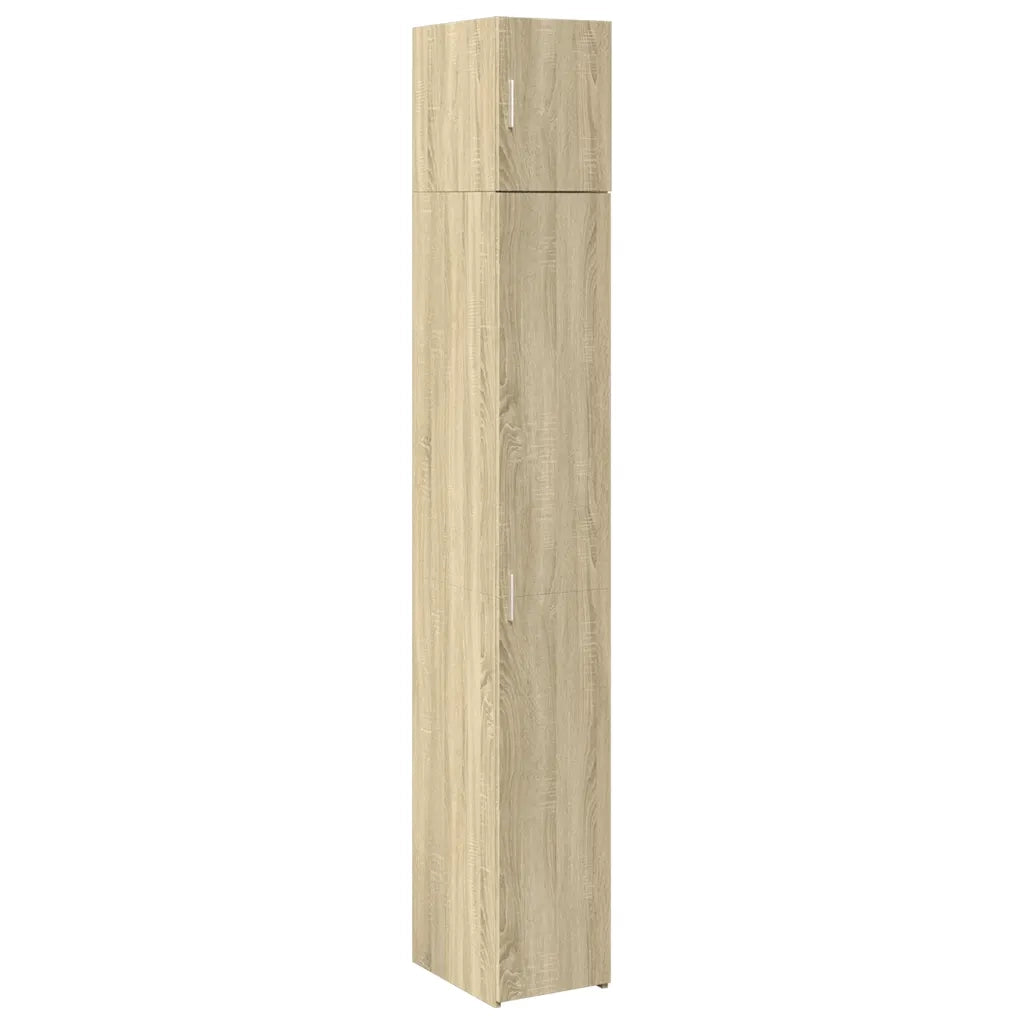 Mobile Sottile Rovere Sonoma 30x42,5x225 cm in Truciolato