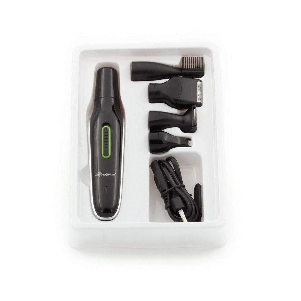 Trade Shop - Rifinitore Rasoio Elettrico 5in1 Naso Orecchio Capelli Trimmer Gm-3125 Ricaricabile -