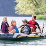 GOMMONE GONFIABILE 'SEAHAWK' cm 351 x 145 x 48 - 4 p.port. 400kg  - INTEX