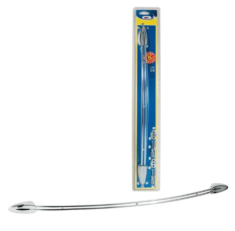 Portasciugamani da Parete Bagno Glaciar Cromato 59 cm Artex