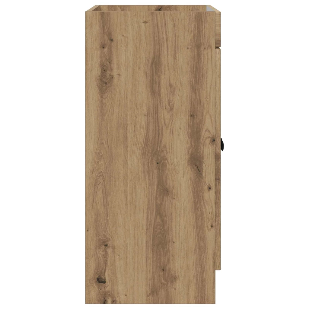 Mobiletto da bagno sotto il lavello Rovere Artigianale 890023