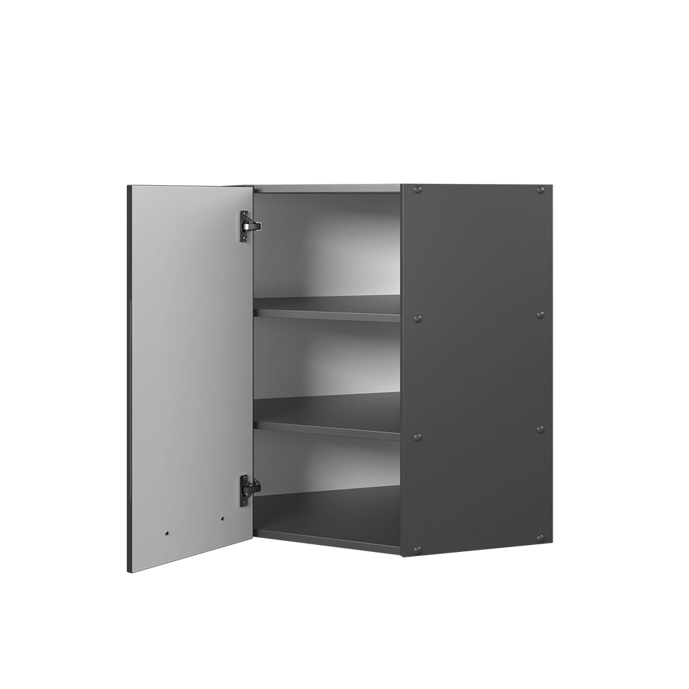Vicco Mobile angolare da cucina Antracite lucido 57 cm