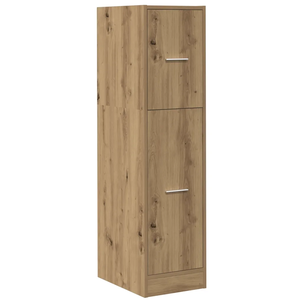 Armadietto da Farmacia Rovere 30x41x118 cm in Truciolato 855168