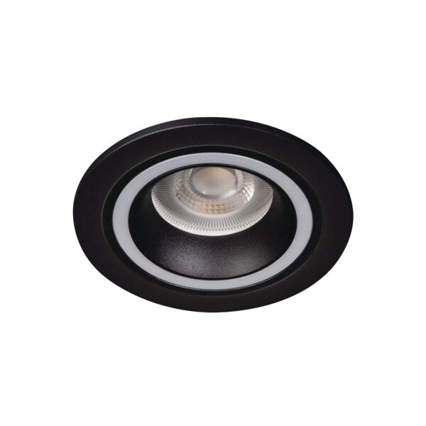Faretto da incasso soffitto nero Kanlux Feline 37250
