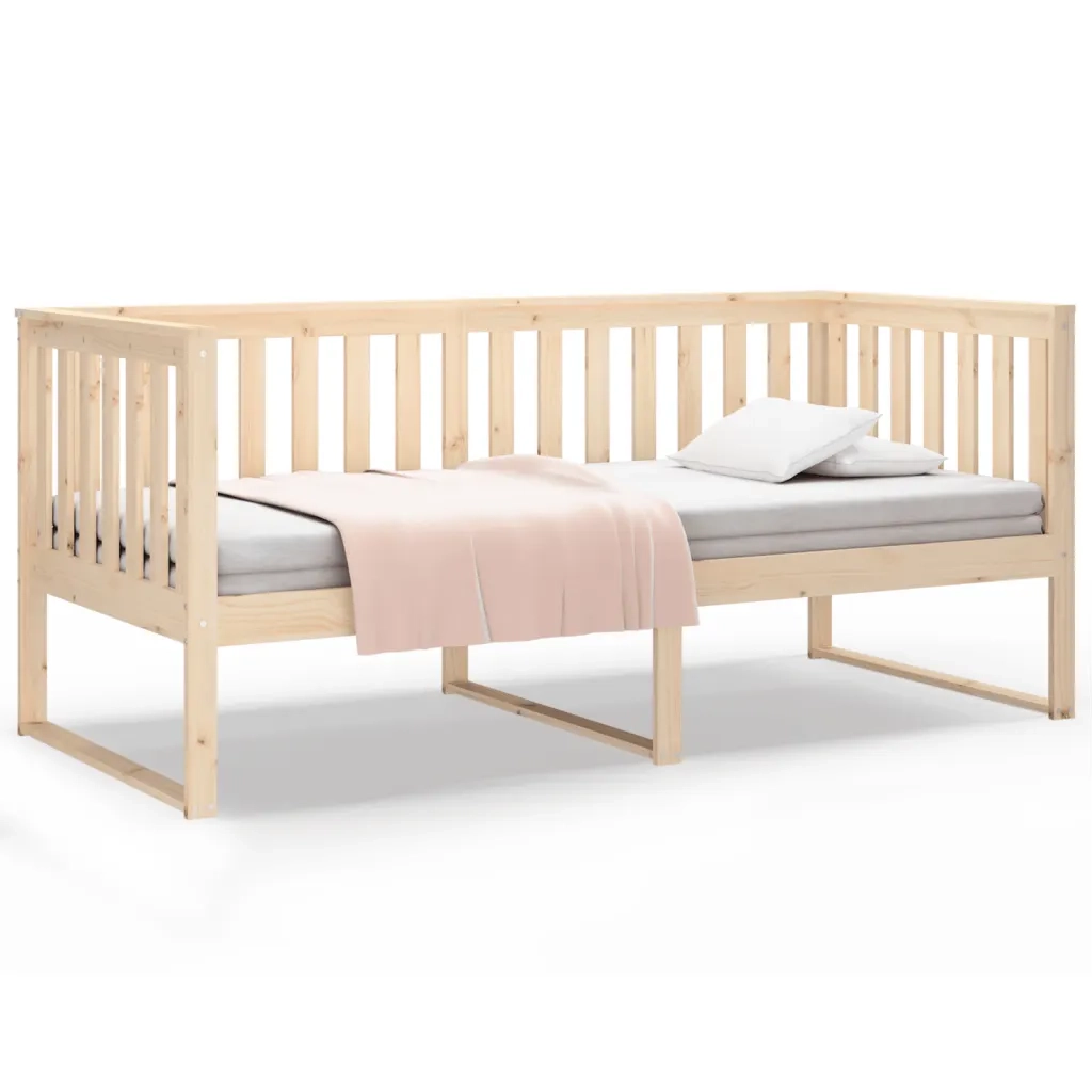 Dormeuse 90x190 cm in Legno Massello di Pino cod mxl 55770