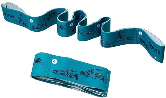 Set di cinture di resistenza in nylon duraturo - adatte per Pilates e yoga - idonee per bambini e adulti - migliorano la mobilità - cinture di resistenza per esercizi di fitness
