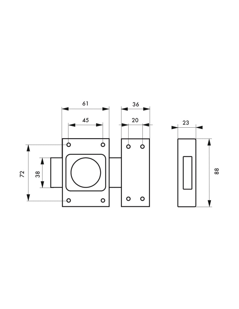 Chiavistello automatico CONCORDE – THIRARD