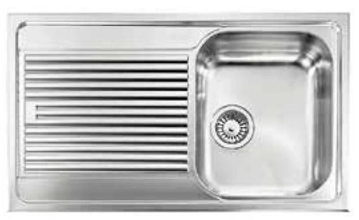 CM Zenith plus 86 x 50 1V Lavello ad incasso Rettangolare Acciaio inossidabile