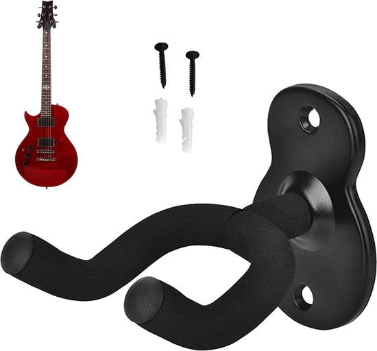Supporto per chitarra per basso - supporto per chitarra a muro - standard per chitarra in legno - chiodo per chitarra a muro