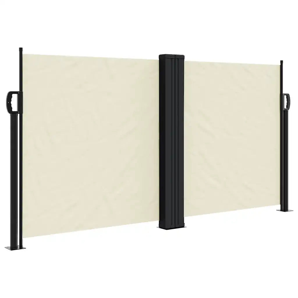 Tenda da Sole Laterale Retrattile Crema 120x600 cm 4004595