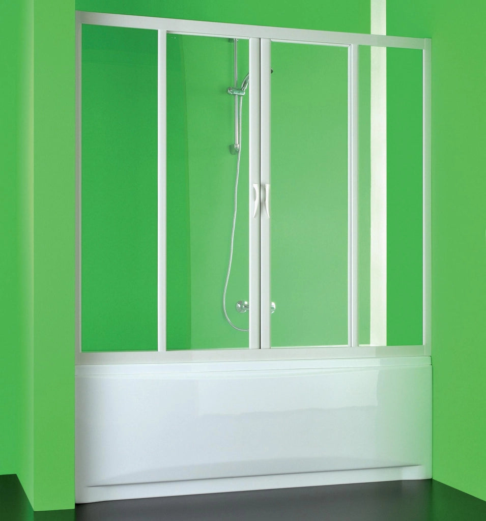 Sopravasca Lineare 150x150 cm 2 Ante Scorrevoli in PVC H150 cm Dorini Bianco
